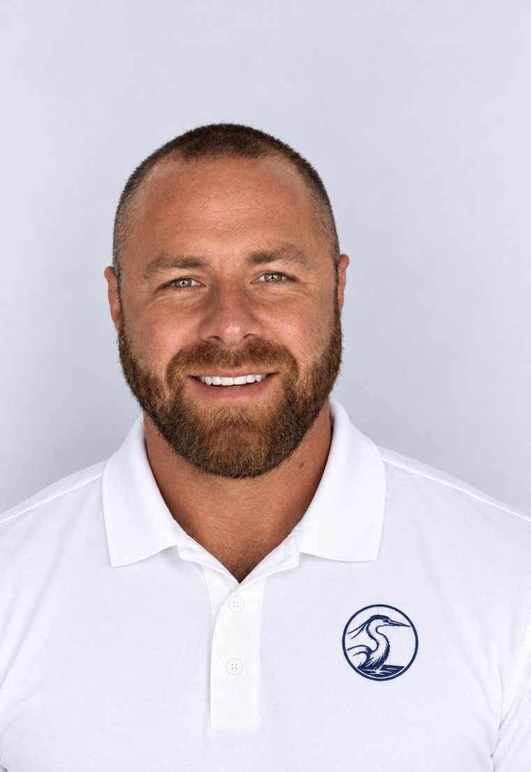 Brandon Cook, co-owner of Blue Heron Roofing
